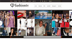 Desktop Screenshot of fashiontvromania.com